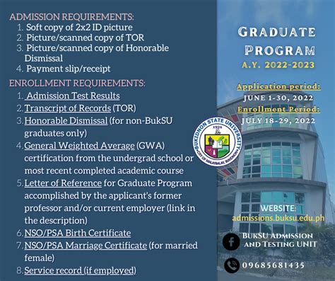 General Admission Requirements and Enrollment .